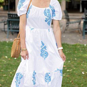 J. Crew Floral Summer Dress with pockets